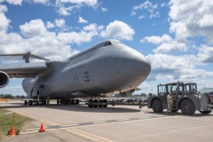 C-5 arrives on the move