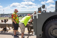 C-5 arrives ready for the tow 2