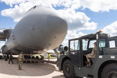 C-5 arrives ready to pull