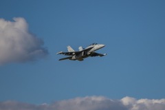 F-18 clouds 1