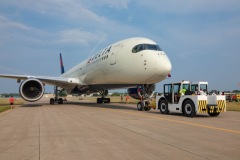 Canada-smoke-Delta-A-350-tow-