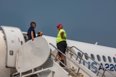 Bob Welcomes Airbus to Oshkosh