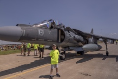 Harrier-arrives-for-Alex-