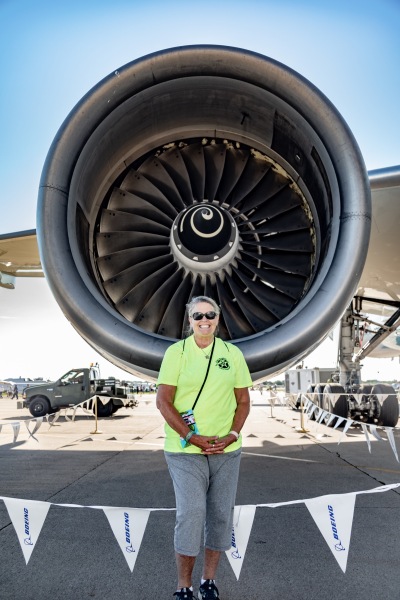 Brenda at the 777  2