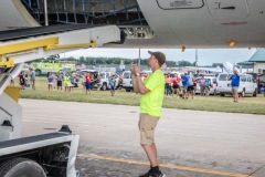 Honor-Flight-aligning-the-Belt-loader-