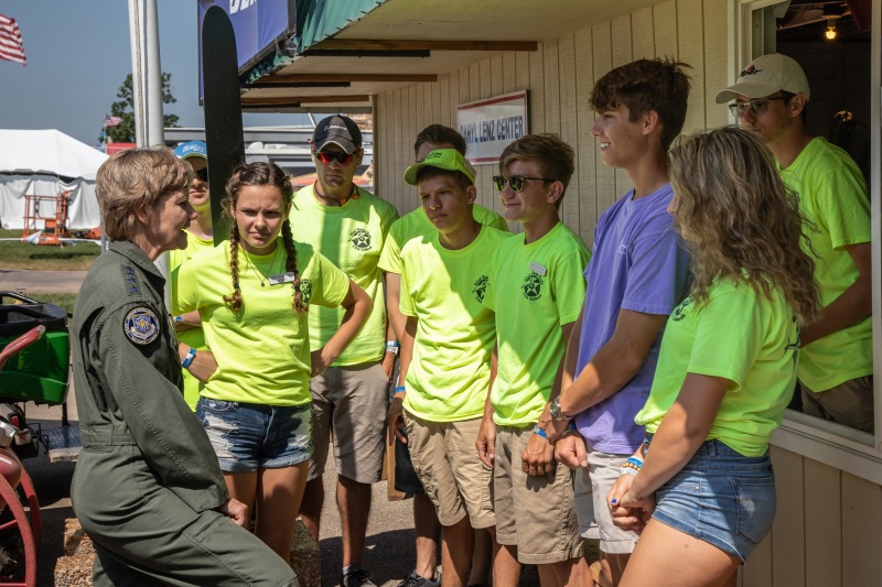 General-Miller-greets-our-group-
