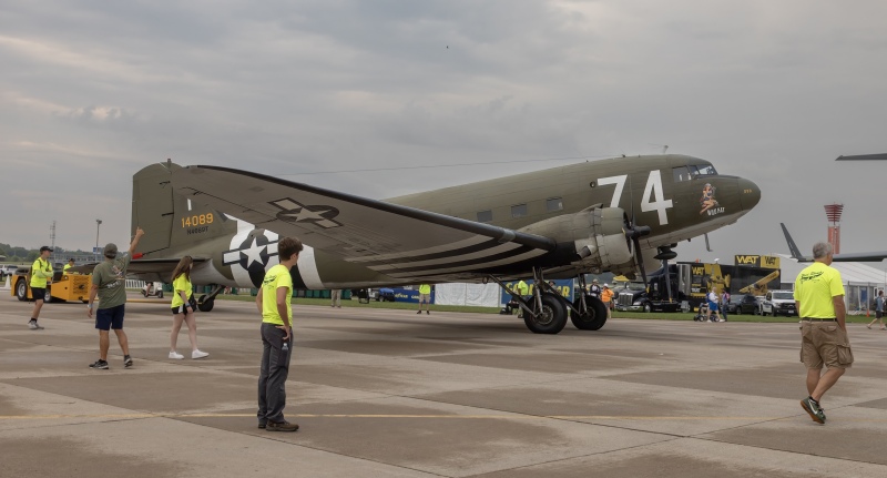 Parking-the-C-47-