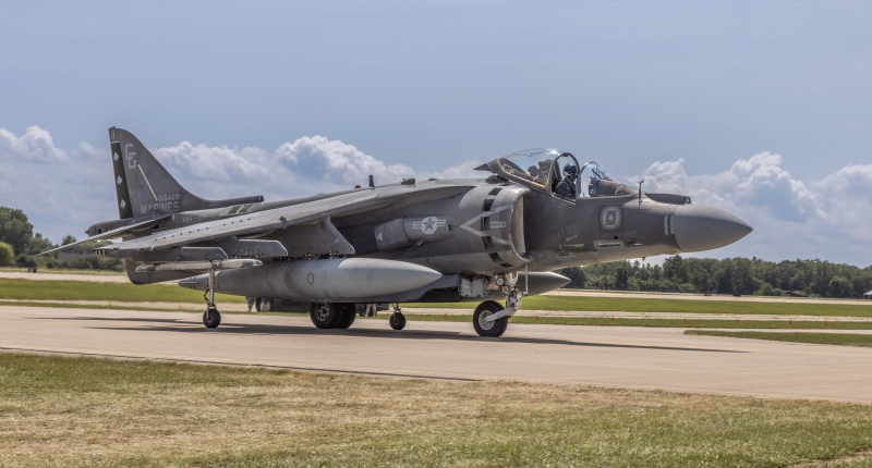 Harrier-arrives-