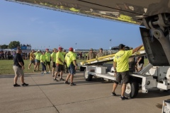 Honor Flight baggage handlers 2