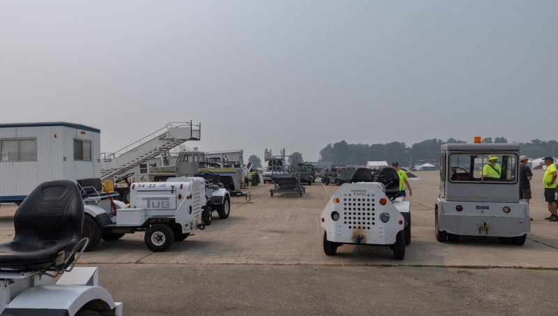 Smoky-air-and-clutered-ramp-